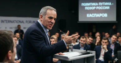 אגדת השחמט קספרוב לרוסים: "סתמו את הפה" ואל תגנו את האוקראינים על תקיפותיהם ברחבי רוסיה