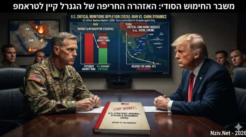 משבר החימוש הסודי: כיצד רוקן העימות עם איראן את מאגרי הטילים של ארה"ב?
