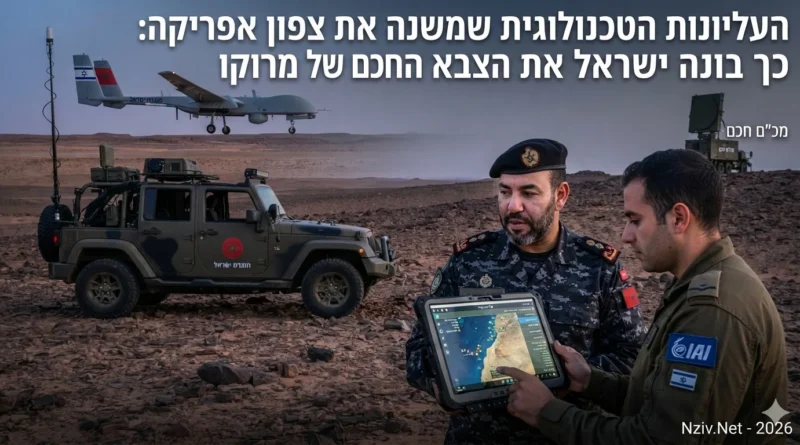ברית הרפאים שנחשפה: הטכנולוגיה הישראלית שמכריעה את מאזן הכוחות בסהרה המערבית