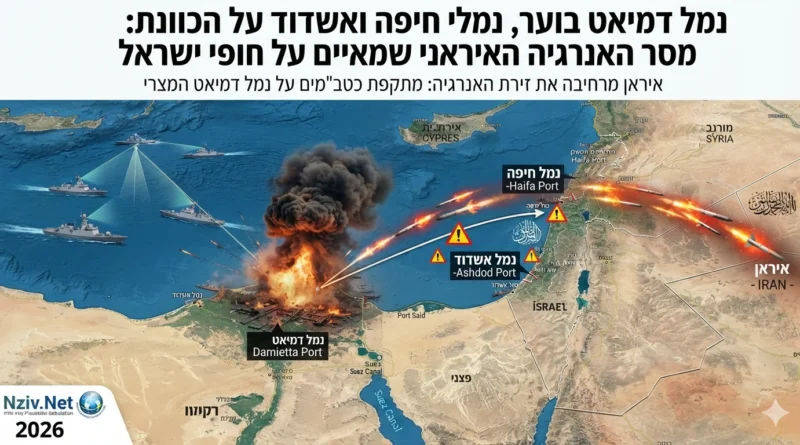 הכטב"ם שפגע במצרים – תמרור אזהרה לישראל: איראן העבירה את זירת המלחמה הימית לים התיכון