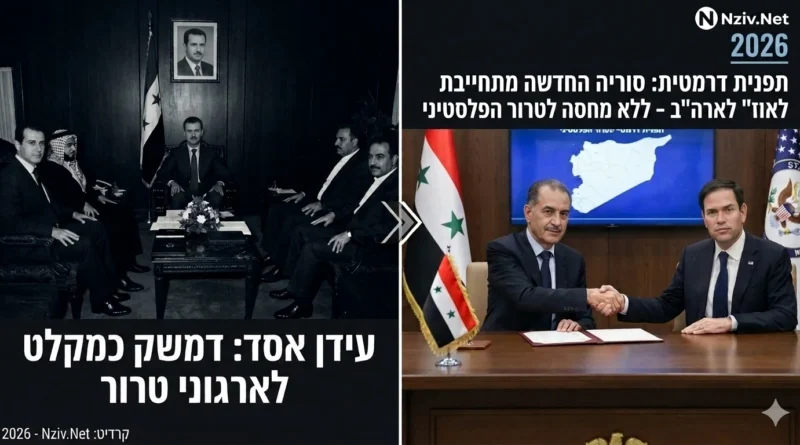 תפנית דרמטית בדמשק: סוריה החדשה מפנה גב לארגונים הפלסטיניים