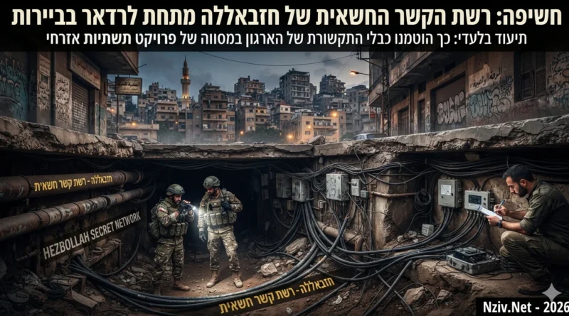 הסוס הטרויאני של חזבאללה: ניצל פרויקט בינלאומי להקמת רשת תקשורת חשאית לטובת הפיקוד הבכיר שלו בביירות