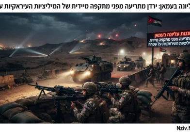 כוננות עליונה בירדן מחשש לפלישת מיליציות שיעיות עיראקיות לשטחה בהוראה איראנית