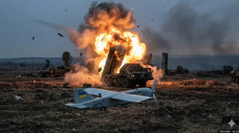 עיוורון המכ"ם וציד סוללות ה-S-300V: המשמעות האסטרטגית מאחורי קמפיין הכטב"מים האוקראיני