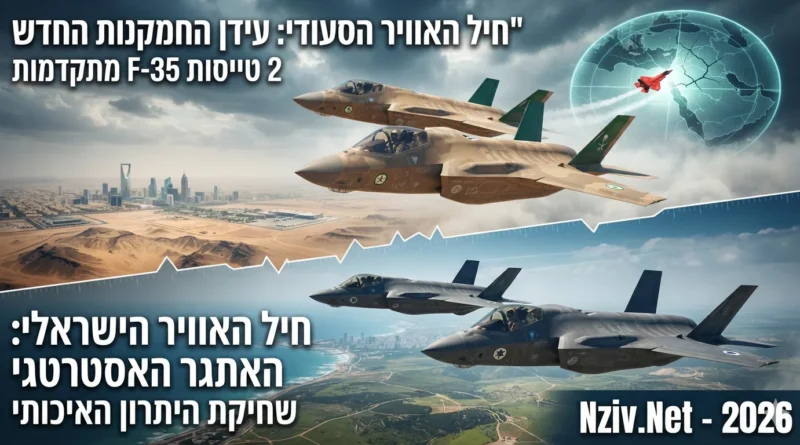 סוף המונופול של ה"אדיר": כיצד עסקת ה-F-35 הסעודית תאתגר את חיל האוויר הישראלי? סוף המונופול של ה"אדיר": כיצד עסקת ה-F-35 הסעודית תאתגר את חיל האוויר הישראלי?