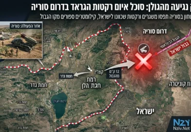 12 קילומטרים מהגבול: כוחות הביטחון בסוריה תפסו משגרים ורקטות מכוונות לישראל