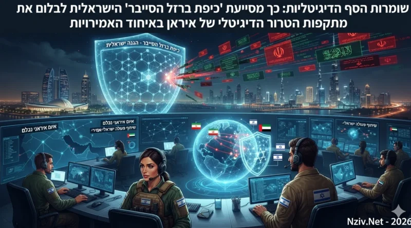 "כיפת ברזל של סייבר" ישראלית סייעה היום לאמירויות להדוף מתקפה איראנית רחבת היקף "כיפת ברזל של סייבר" ישראלית סייעה היום לאמירויות להדוף מתקפה איראנית רחבת היקף