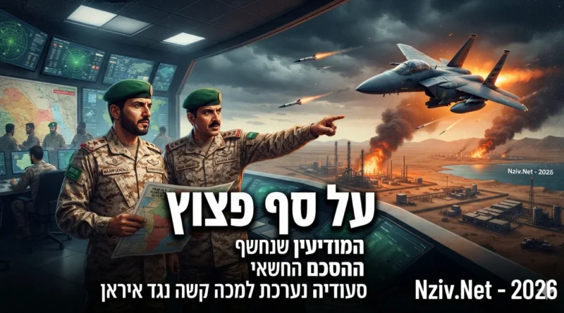 על סף פיצוץ: המודיעין שנחשף, ההסכם החשאי ומדוע סעודיה נערכת למכה קשה נגד איראן. ספויילר: "הסכם מכה" לא יופעל כי הוא אף פעם לא נועד להפעלה!!