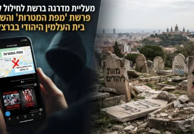 הכתובת הייתה על המפה: הסיפור מאחורי חילול בית העלמין היהודי בברצלונה