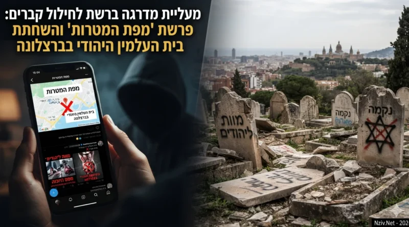הכתובת הייתה על המפה: הסיפור מאחורי חילול בית העלמין היהודי בברצלונה