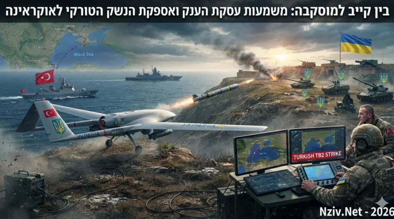תיבת פנדורה בים השחור: כך מבינה רוסיה את "הבגידה" הטורקית באספקת נשק לאוקראינה