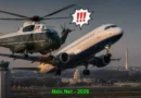 נחשף: כמעט תאונה בין מסוקו של נשיא ארה"ב למטוס נוסעים שאך המריא משדה תעופה סמוך