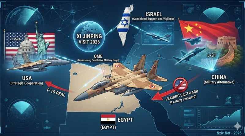 הקרב על שמי קהיר: כיצד עסקת המטוסים של מצרים מול ארה"ב וסין משפיעה על ביטחון ישראל?