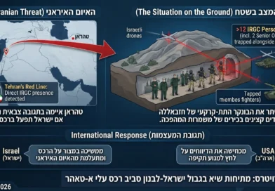 הימצאות קציני משמרות מהפכה בכירים ברכס עלי טאהר בלבנון הם מאחורי האיומים לתקיפה איראנית רחבת היקף על ישראל