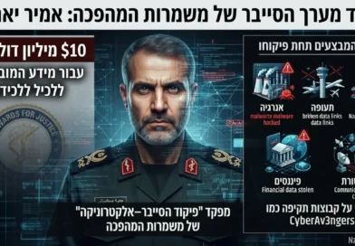 מבקרים תעשייתיים ועד תשתיות מים: פרופיל של מפקד הסייבר האיראני ,רב-מרצחים דיגיטלי, שהקפיץ את ה-FBI