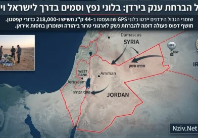 חשיש, קפטגון ואמל"ח לטרור: מאחורי סיכול הבלונים בירדן מסתתר גם הנתיב האווירי שמאיים על איו"ש