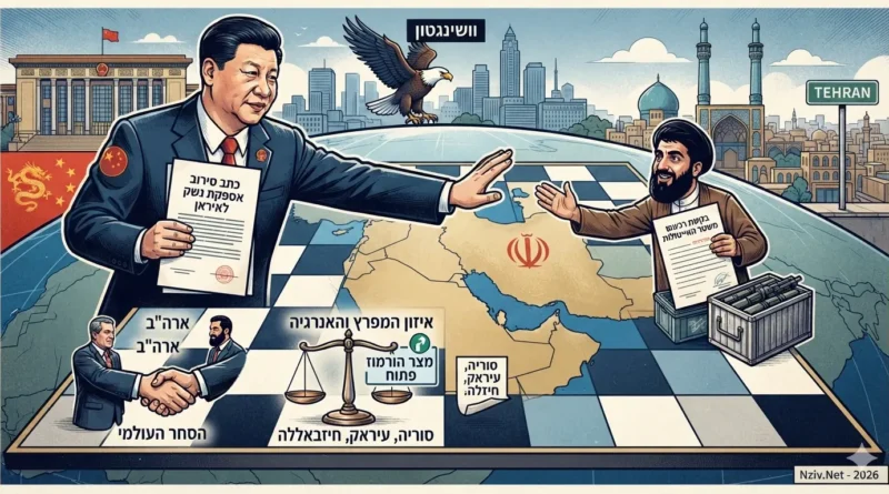 הפרגמטיזם הסיני: למה בייג'ינג מסרבת לחמש את איראן?