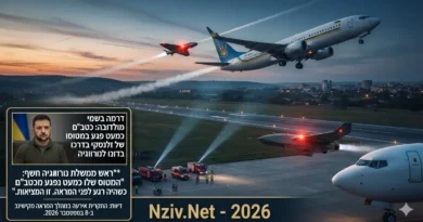 דרמה בשחקים: מטוסו של זלנסקי כמעט ונפגע מכטב"ם בדרכו לנורווגיה