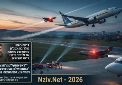 דרמה בשחקים: מטוסו של זלנסקי כמעט ונפגע מכטב"ם בדרכו לנורווגיה