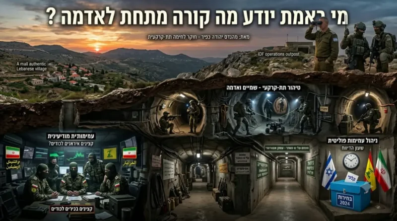 מי באמת יודע מה קורה מתחת לאדמה?