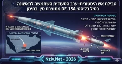עליית מדרגה בליסטית: לראשונה אי פעם, סעודיה מפעילה בלחימה את טיל ה-DF-15A הסיני שובר השוויון