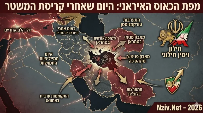 הספירה לאחור בטהראן: התרחיש המודיעיני שמפחיד את מדינות המפרץ וטורקיה