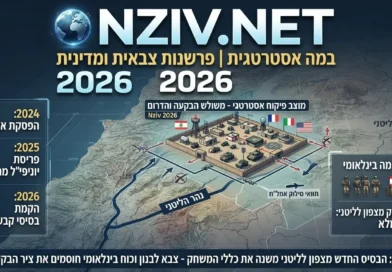 התוכנית הבינלאומית החדשה לקטיעת צירי האספקה של חיזבאללה בעזרת כוחות בין לאומיים וצבא לבנון