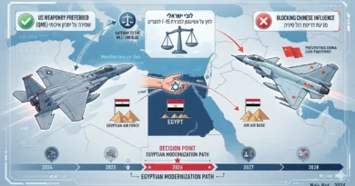 ישראל לוחצת על ארה"ב לספק מטוסי קרב מתקדמים ל…מצרים