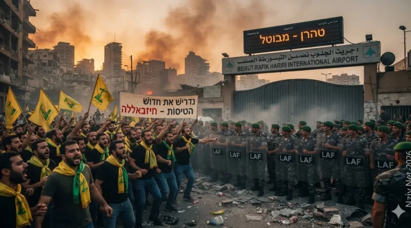 כסף מזומן, אמל"ח ומאבק ריבונות: מדוע חיזבאללה מבעיר את הדאחייה למען טיסות לטהרן?