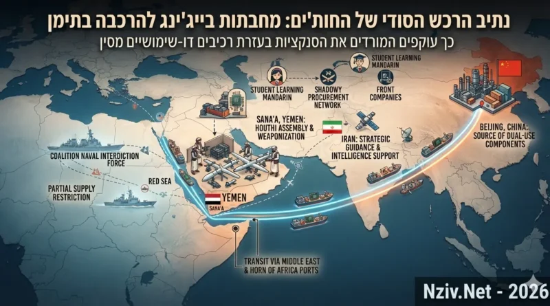 הבומרנג של בייג'ינג: כיצד סין מחמשת את המורדים החות'ים שמשבשים את הסחר העולמי