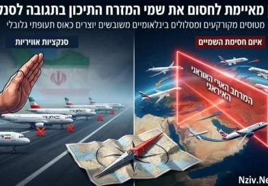 איומי סרק ? האם איראן באמת מסוגלת לנתק את הטיסות מהמערב למזרח?