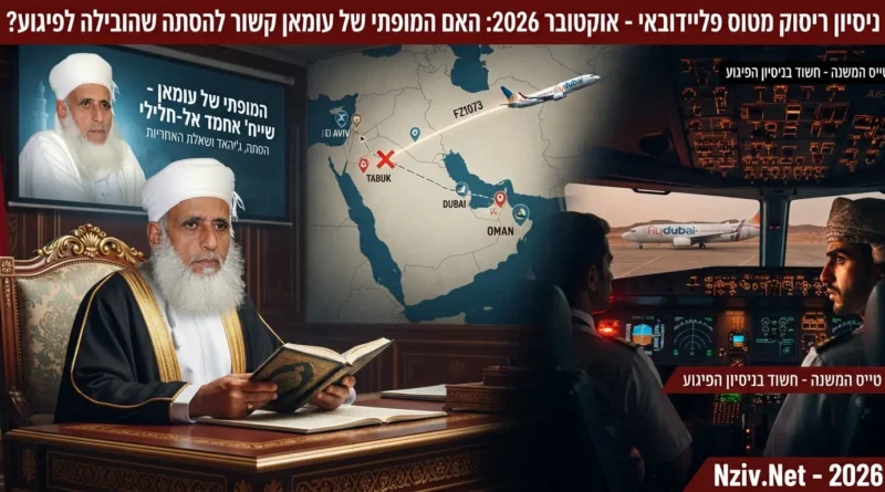 ניסיון הפיגוע במטוס "פליידובאי": האם המופתי של עומאן הוא יעד לחיסול?