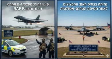 ארה"ב פינתה בבהילות את כל מפציצי ה-B-1  שלה מבסיסם בבריטניה והחזירה אותם לארה"ב. מה מאחורי?