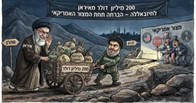 "מצור (אמריקאי) על הנייר, מזומן (איראני) בשטח (לבנון)"
