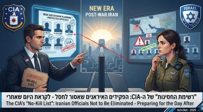 "רשימת החסינות" של ה-CIA: הבכירים האיראנים שאמריקה אסרה על ישראל לחסל
