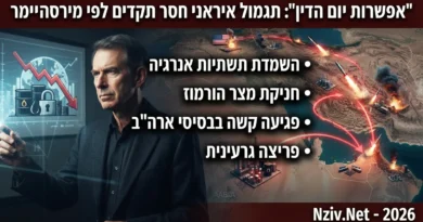 "אין לארה"ב דרך לנצח": התרחיש המפחיד של פרופסור מירסהיימר ל"אפשרות יום הדין" האיראנית