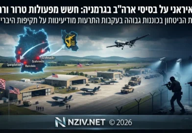 דיווח גרמני: איראן מתכוונת לתקוף מתקנים צבאיים אמריקאים בגרמניה
