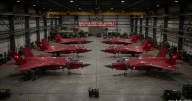 6 מטוסי F-35A שנבנו עבור חיל האוויר הטורקי נצפו במחסנים בארצות הברית