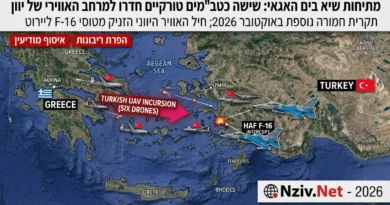 הסלמה אווירית: חיל האוויר היווני יירט שישה מל"טים טורקיים שחדרו לגבולות המדינה. המסר שמאחורי!