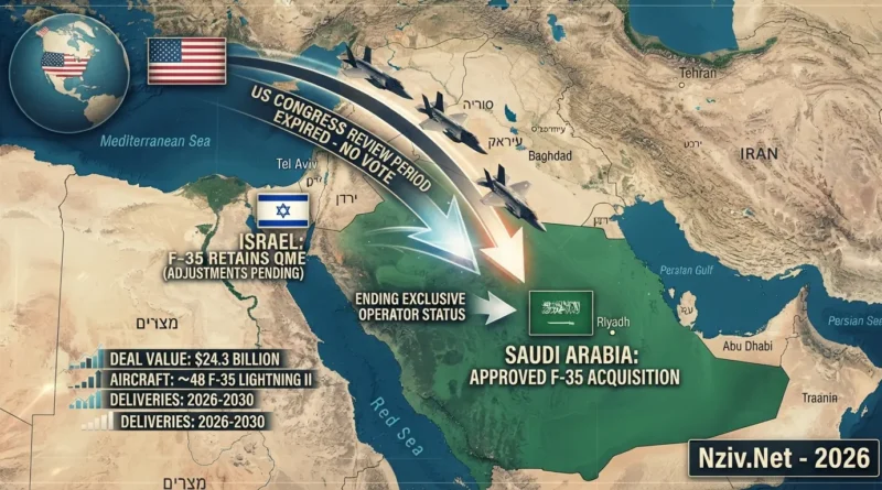 אור ירוק מוושינגטון: עסקת ה-F-35 עם סעודיה אושרה סופית בקונגרס האמריקני. המשמעויות והתגובה הישראלית. ספויילר: ישראל עודדה!