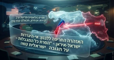 מכינים את הקרקע: מאחורי אזהרת המערב ללבנון מפני היגררות לסכסוך ישראל-איראן מכינים את הקרקע: מאחורי אזהרת המערב ללבנון מפני היגררות לסכסוך ישראל-איראן