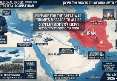 הנשיא טראמפ במסר לבני בריתו במזרח התיכון: "התכוננו למלחמה הגדולה". מאחורי הקלעים