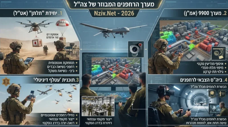 אוטונומיים, קטלניים ולוגיסטיים: מהפכת הכטב"מים בדרג הטקטי בצה"ל