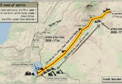 עיצוב הגבול מחדש: הכל על פרויקט "קו סופה 53" של צה"ל בגולן הסורי