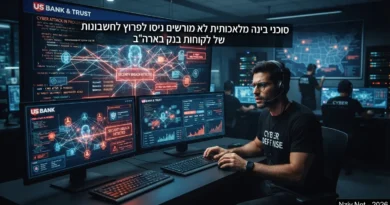 אקסיוס: סוכני בינה מלאכותית לא מורשים ניסו לפרוץ לחשבונות של לקוחות בנק בארה"ב. ספוילר: הבנקים מתקשים לסכל מתקפות אלו!