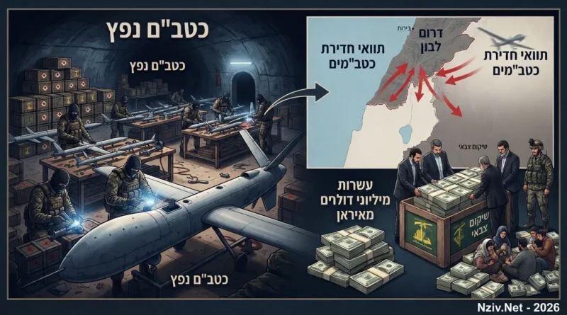 כטב"מי נפץ ושיקום פיקוד: התוכנית החדשה של חזבאללה מול ישראל נחשפת