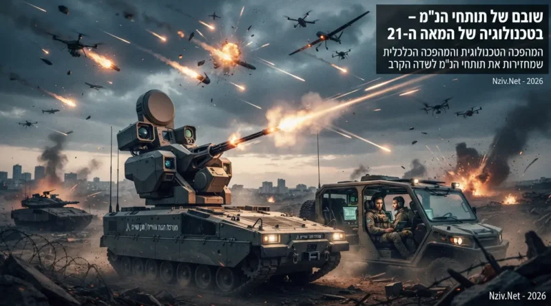המהפכה הטכנולוגית והמהפכה הכלכלית שמחזירות את תותחי הנ"מ לשדה הקרב